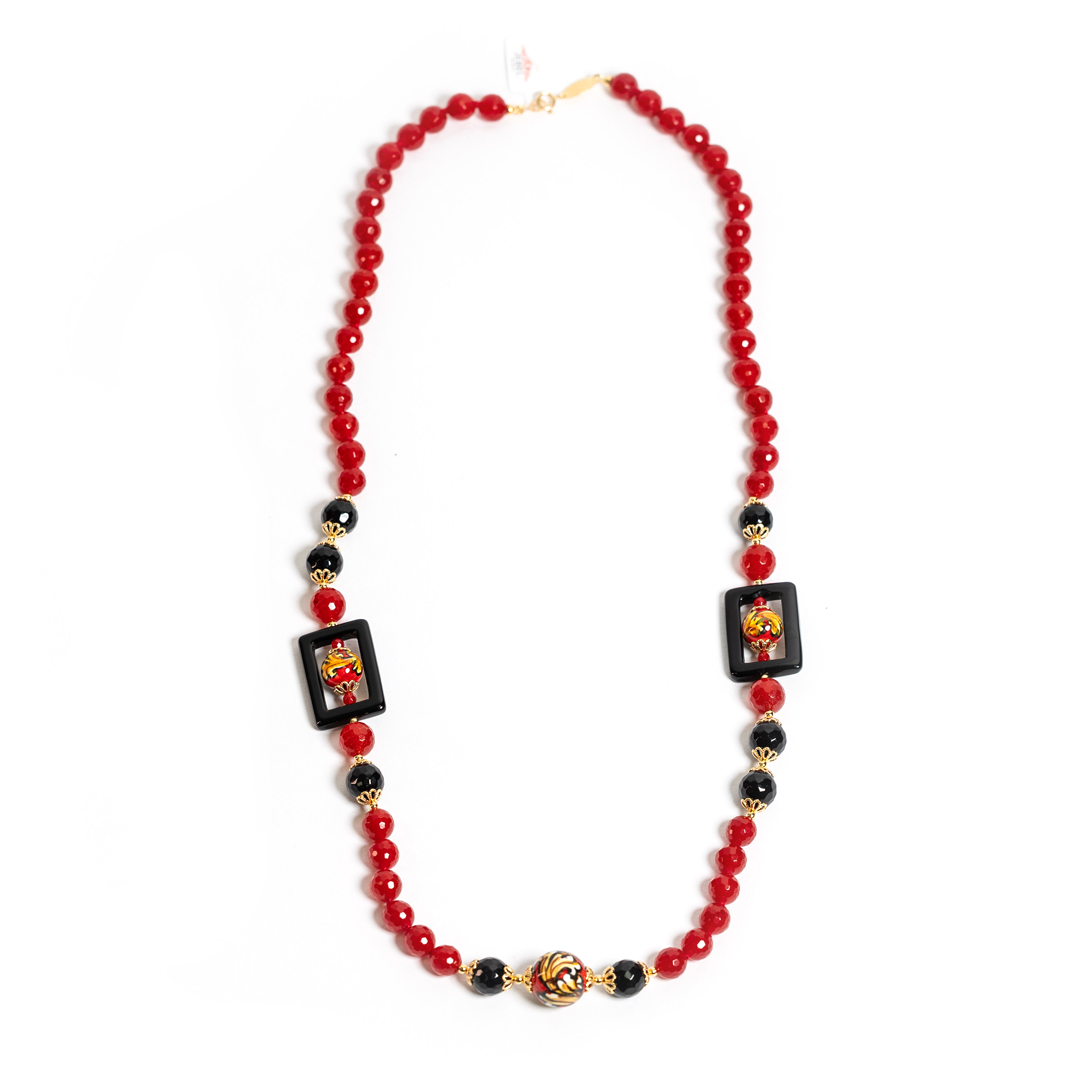 Collana Agrigento rossa