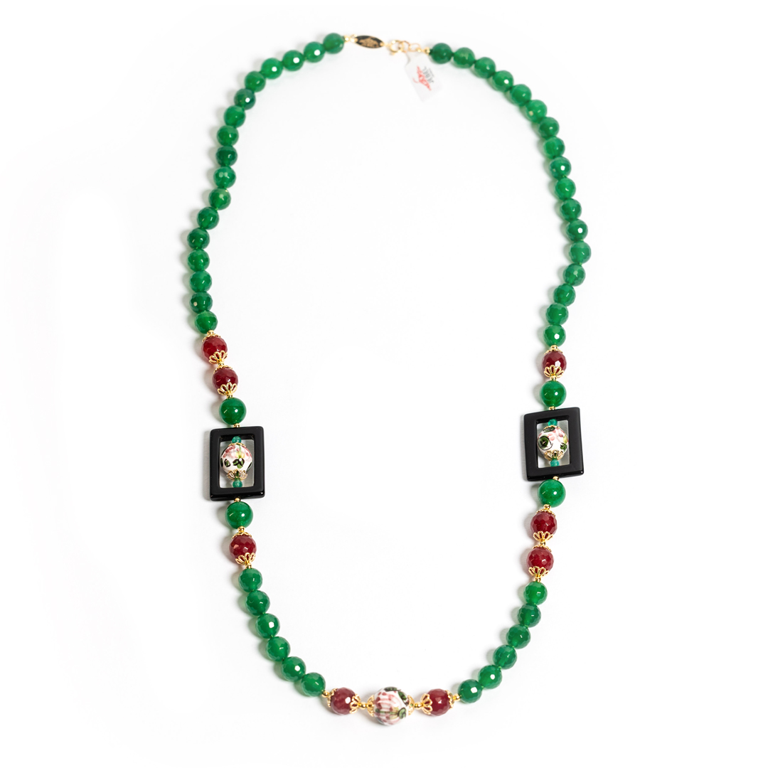 Collana Salina verde quadro