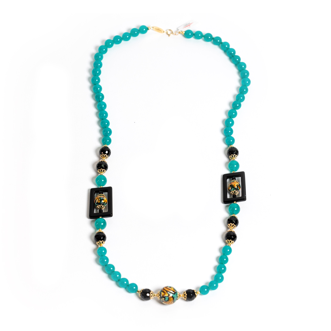 Collana Sciacca quadro Verde