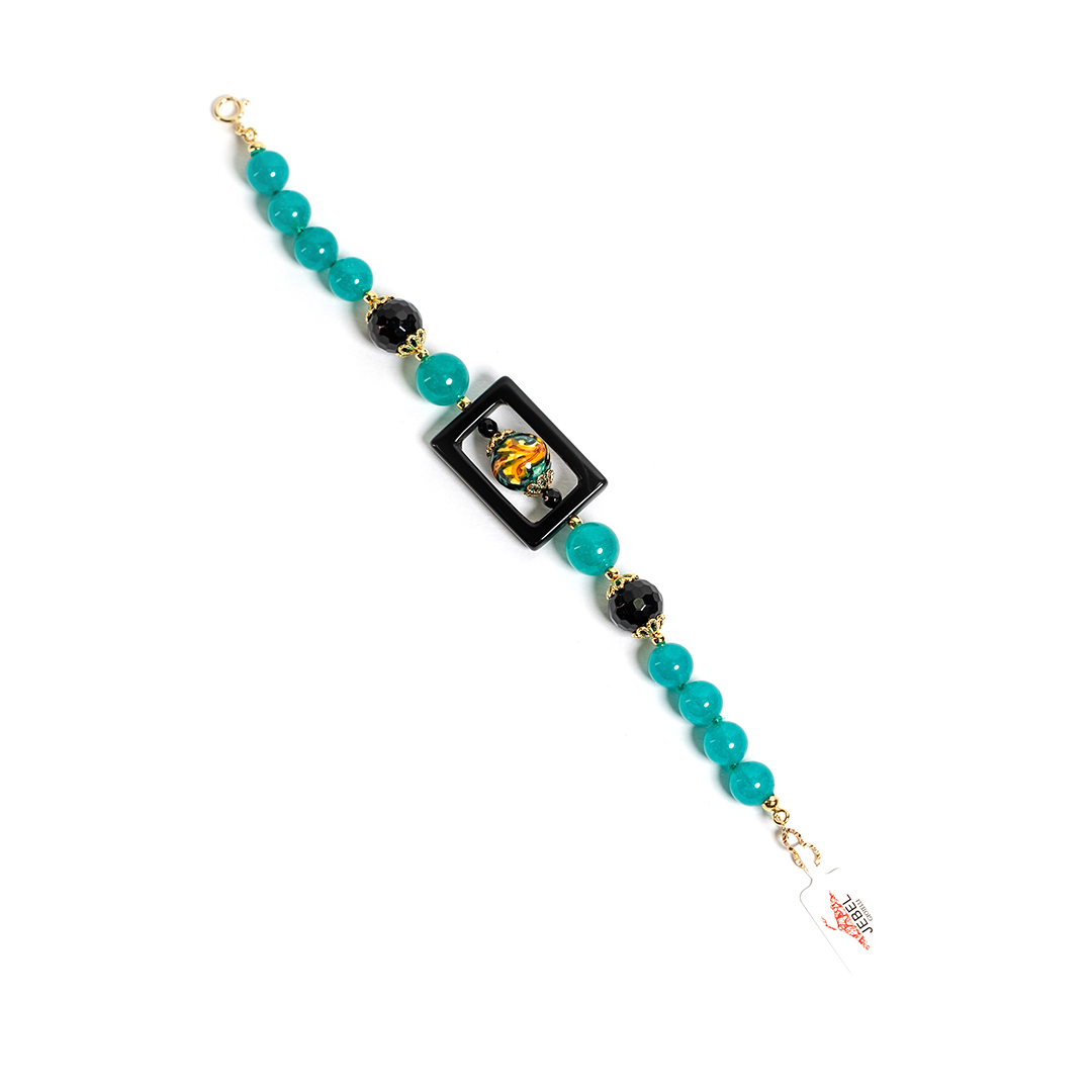 Bracciale Sciacca quadro Verde