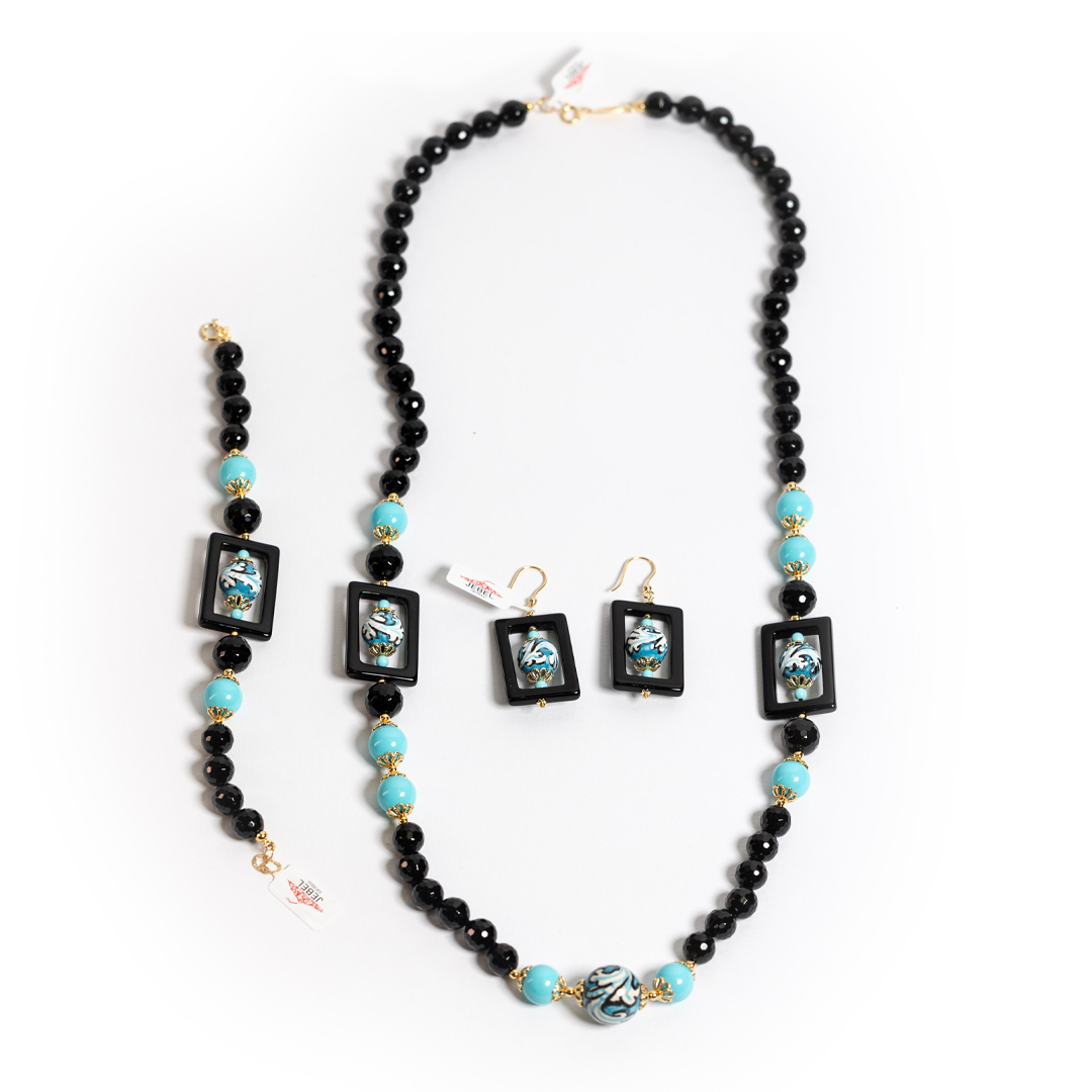 Parure Stromboli quadro