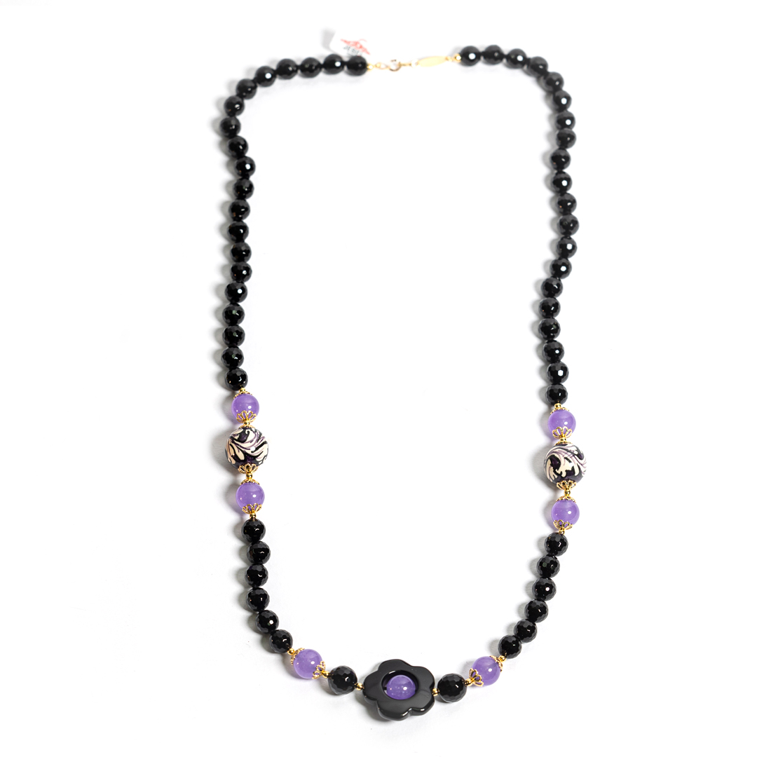 Collana Strombolicchio Viola