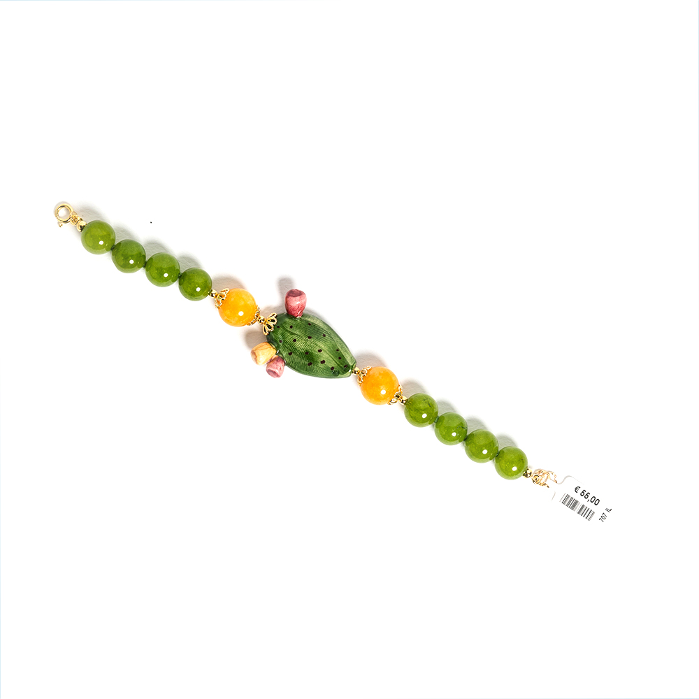Bracciale Fichidindia verde